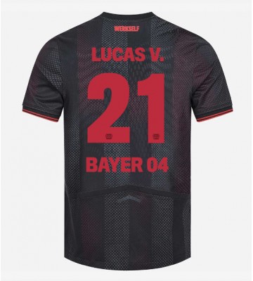 Bayer Leverkusen Lucas Vazquez #21 Replika Hjemmebanetrøje 2025-26 Kortærmet